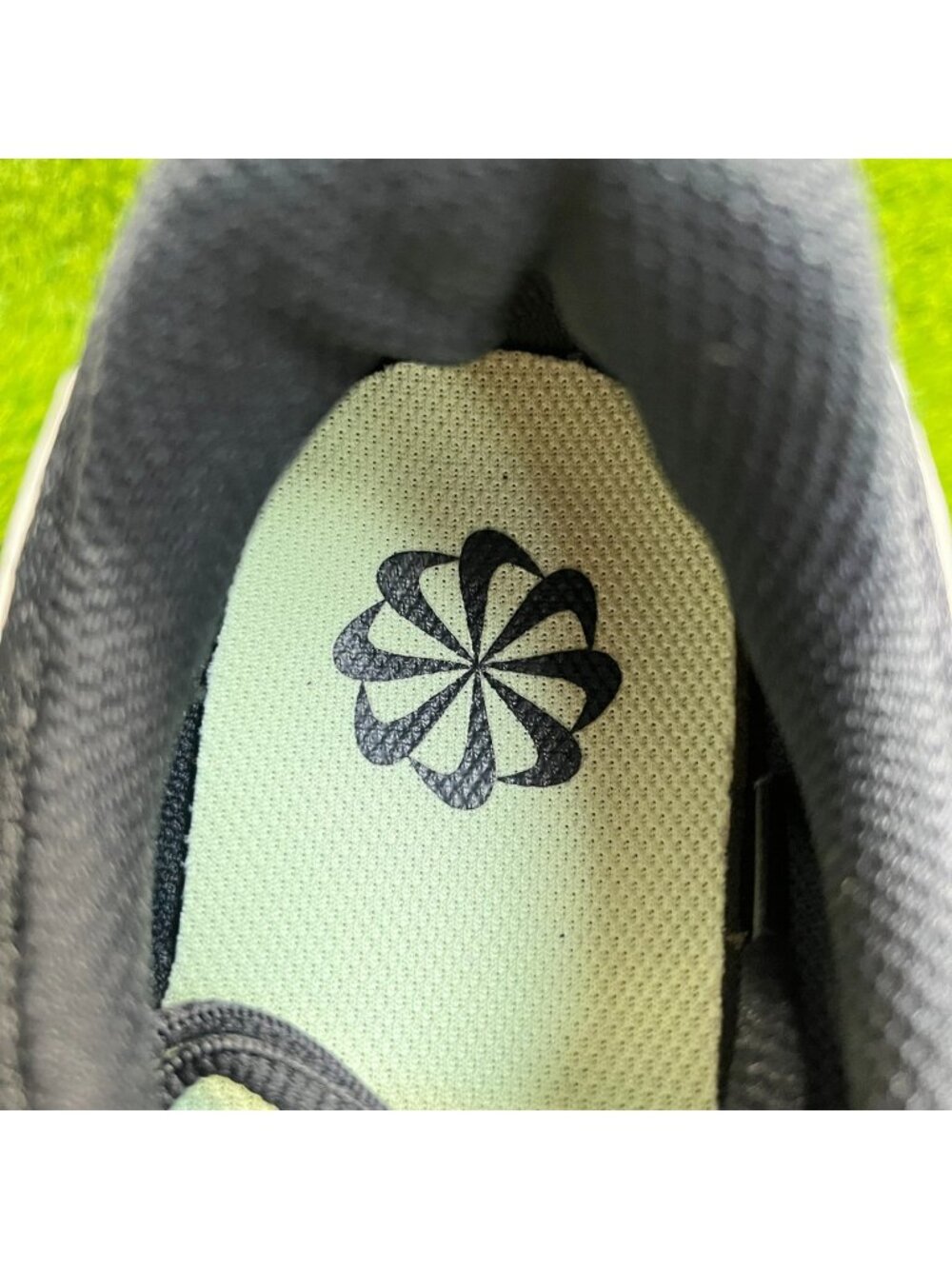 Nike Tanjun Womens Size 8.5 Black White Athletic Running Walking Shoes Sneakers - Picture 8 of 10